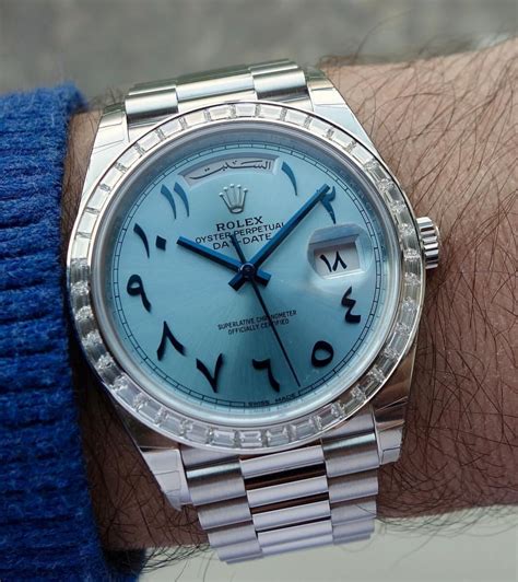 rolex arabische schrift|rolex day date arabic.